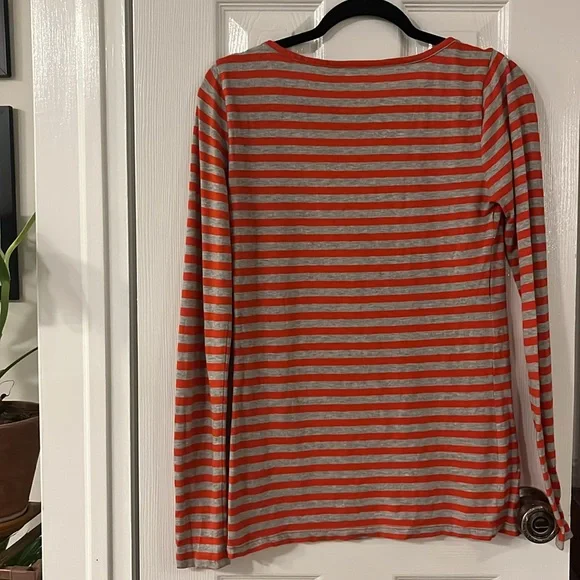 J Crew long sleeve striped shirt - Picture 3 of 4